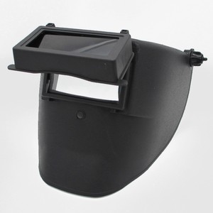 ANT5PPE, gafas dobles protectoras químicas negras, máscara de arco eléctrico PP a prueba de salpicaduras, protección facial de soldadura de cuero sin casco - Product Image 4
