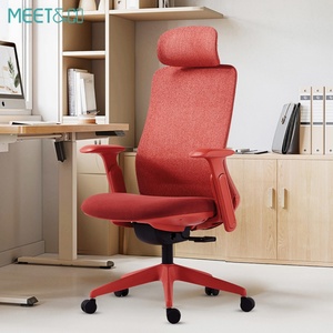 Chaise de bureau moderne personnalisable en gros, entièrement en maille, inclinable, avec appui-tête réglable, pivotante, ergonomique et économique - Product Image 1