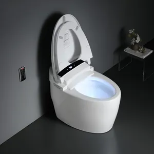 Couvercle de bidet intelligent de toilette automatique en forme de V
