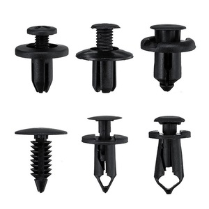 Fixations automobiles 6 tailles, clips rivets en plastique ABS, tiges de poussée pour réparation de garde-boue et pare-chocs General Motors - Product Image 4