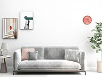 Rouleau de papier peint imperméable autocollant à peler et à coller en vinyle de couleur unie blanche Oron Deco pour chambre à coucher