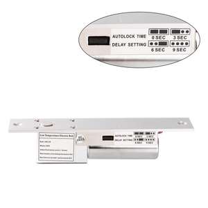 Serrure <span class=keywords><strong>de</strong></span> porte à pêne dormant électrique 12V CC, 2 fils, sécurité pour <span class=keywords><strong>portail</strong></span> avec temporisateur, produit pour basses températures, catégorie <span class=keywords><strong>de</strong></span> produit : cylindres <span class=keywords><strong>de</strong></span> serrure - Product Image 5