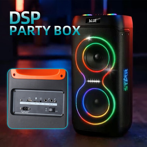 WINNINGSTAR Cross-border Portable Outdoor High-Power DSP Party Speaker 9D Wireless <b>Bluetooth</b> Speaker with <b>Microphone</b> - Product Image 2
