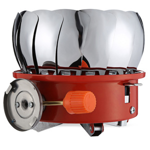 Estufa de Camping Portátil Plegable a Prueba de Viento, Tipo Lotus, para Mochilero, a <span class=keywords><strong>Gas</strong></span> - Product Image 1