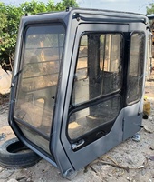 Cabine d'excavatrice métallique d'occasion reconditionnée pour excavatrices sur chenilles EX100 EX120 EX200 EX300-1 - Pièces détachées