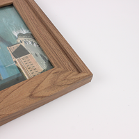 Cadre photo rectangulaire en bois MDF léger de qualité supérieure pour bureau ou table