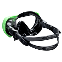 ALOMA-Courroies doubles fendues ajustables en silicone liquide pour lunettes de natation et masques de plongée-Couleur personnalisable