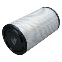 Filtre à air radial à jointement thermique 2026, idéal pour les conditions de vibration, filtre en cellulose pour excavatrice Doosan
