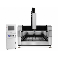 Máquina CNC Router Rotativa 3D de 4 Ejes con Control DSP y Software NC Studio para la Fabricación de Esculturas y Columnas de Piedra y Granito