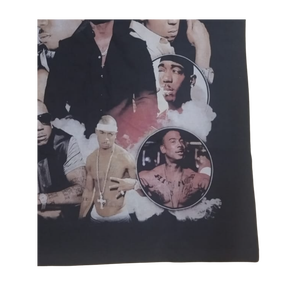 T-shirt graphique vintage Hip-Hop – Tee-shirt en coton oversize esthétique streetwear des années 90 - Product Image 2