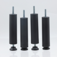 Pied de canapé réglable en plastique, hauteur de cm, meuble