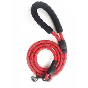 Correa Táctica de Nailon para Mascotas, Collar Resistente para Perros, Cinturón de Viaje para Exteriores con Asa de EVA, Suministros para Mascotas para Entrenamiento, Correr y Caminar de Cachorros - Product Image 6