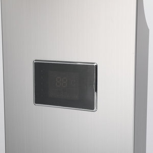 Juego de ducha sanitario Water Droplet 7009 con rociador superior termostático y pantalla digital - Product Image 3