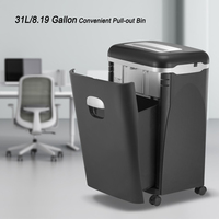 Trituradora de Papel para Oficina CM-1535, 15 Hojas, Corte Super Micro, Contenedor de 31L, Alta Capacidad, P7