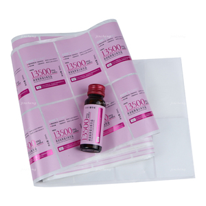 Chăm sóc sức khỏe Sản phẩm tự dính bao bì nhãn dán tùy chỉnh không thấm nước cuộn in ấn Nhãn dán nhãn cho chai - Product Image 6