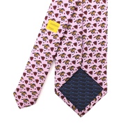 Cravate de haute qualité pour homme, rose, faite à la main, motif animal, 100% soie, personnalisez votre propre cravate, impression numérique, cravates sur le thème des courses hippiques