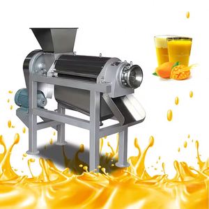 Industrial <b>Juice</b> <b>Extractor</b> Ginger <b>Juice</b> <b>Extractor</b> Spiral Cold Press Juicer Commercial Electric Automatic Citrus Peach Juicer - Product Image 1