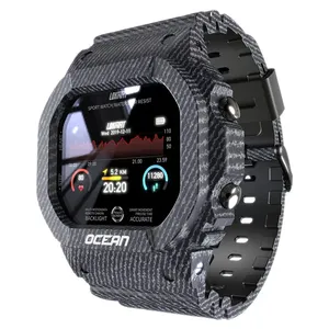 <strong>Smart</strong> <strong>Watch</strong> Men Fitness Tracker Message Push Heart Rate Monitor Clock Smartwatch Women for Android Touch Screen <strong>Build</strong> in <strong>Flash</strong> - Product Image 2