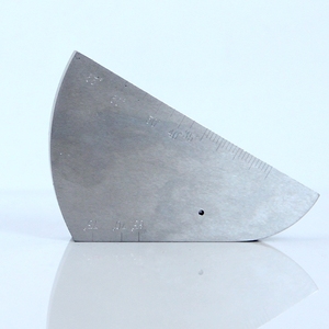 Bloc d'essai standard NDT V2 (A4) Bloc d'étalonnage V2 Bloc d'étalonnage ultrasonique - Product Image 1