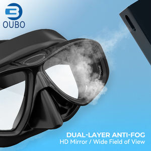 แว่นตาดำน้ำตื้นแบบฟรีไดฟ์วิ่ง, แว่นตาดำน้ำตื้นแบบป้องกันฝ้า, หน้ากากดำน้ำเลนส์เรซิ่นเสริม (ตัวเลือก) - Product Image 5