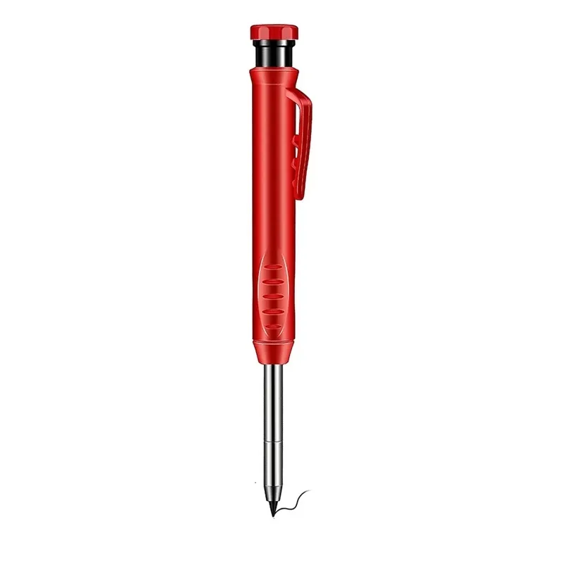 2.8mm עט עץ כתיבה קרפנטר עיפרון מילוי מובנה עמוק חור בנייה עיפרון סימון <span class=keywords><strong>כלי</strong></span> בניית עיפרון