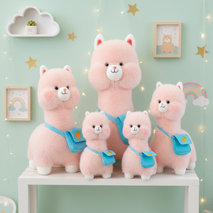 Mochila <span class=keywords><strong>de</strong></span> Peluche <span class=keywords><strong>de</strong></span> Alpaca Adorable, Juguete <span class=keywords><strong>de</strong></span> Peluche Súper Suave, Muñeco <span class=keywords><strong>de</strong></span> Mascota Abrazable, el Mejor Regalo <span class=keywords><strong>de</strong></span> Cumpleaños para Niños, <span class=keywords><strong>Venta</strong></span> al por Mayor Transfronteriza - Product Image 3