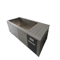 Direct d'usine personnalisé de grande taille tout-en-un accessoires de baignoire plongeante froide utilisation en extérieur, y compris bain de glace douche pour adultes