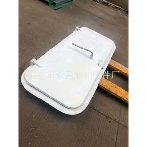 Puerta Marina de Acero Resistente a la Intemperie de Apertura Rápida con una Sola Manija para Escotillas, Cubiertas de Tragaluces - Product Image 2