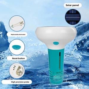 <span class=keywords><strong>Misuratore</strong></span> di Qualità dell'Acqua con Controllo WIFI APP, Alta Precisione 0.1pH, Rilevatore Solare per Piscine, <span class=keywords><strong>PH</strong></span>, Salinità, ORP, <span class=keywords><strong>Cloro</strong></span> Residuo, Materiale ABS - Product Image 4