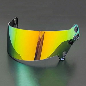 Visière de <span class=keywords><strong>casque</strong></span> de <span class=keywords><strong>moto</strong></span> multicolore pour <span class=keywords><strong>BELL</strong></span> RS7 RS7K | Protection UV et pare-soleil coupe-vent | Lentille anti-éclats HD Vision - Product Image 2