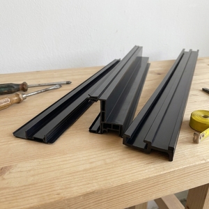 One Stop Custom L Shape Rigid <strong>PVC</strong> Plastic Extrusion Profile <strong>PVC</strong> <strong>Angle</strong> Trim Plastic Corner Trim - Product Image 2