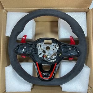 Volante de Fibra de Carbono de Alta Calidad para Volkswagen <span class=keywords><strong>Golf</strong></span> 8 MK8, Volante vw, vw <span class=keywords><strong>Golf</strong></span> 8, <span class=keywords><strong>Golf</strong></span> 8 gti, <span class=keywords><strong>Golf</strong></span> 8 - Product Image 4