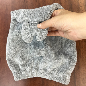 <span class=keywords><strong>Serviette</strong></span> en <span class=keywords><strong>bambou</strong></span> turban super absorbante à séchage rapide bonnet de douche en microfibre pour <span class=keywords><strong>cheveux</strong></span> longs et épais humides - Product Image 5