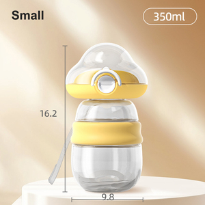 Wholesale Pet Water & Food Container Travel Outdoor Portable Plastic Pet Dog <b>Drinking</b> Water Bottles - Product Image 2