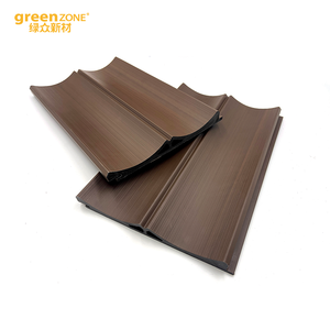 Hiện đại sóng biển thiết kế 22mm tường tấm ốp ngoài trời rắn WPC Panel tường - Product Image 2