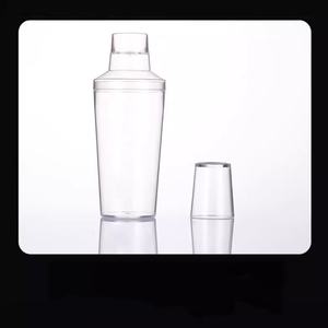Venta al por mayor: Coctelera de plástico moderna y sencilla de 600 ml para cócteles, mezclador de bebidas, vaso, utensilio de bar, herramienta de bar Boston - Product Image 5