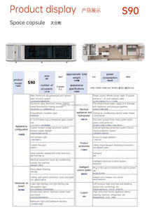 Casas Prefabricadas Nuevas 2026 con Diseño Inspirado en Cápsulas Espaciales para Oficina en Casa, Gimnasio, Parque, Resorts - Uso Multifuncional en Tik Tok para Amazon - Product Image 4