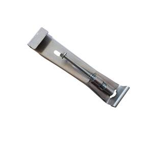 Crochets de <span class=keywords><strong>gouttière</strong></span> en alliage d'aluminium poli JG avec vis pré-insérées, supports de type K dissimulés pour les systèmes de drainage extérieurs - Product Image 4