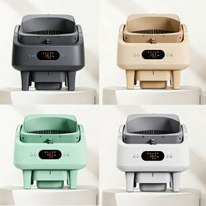 Personnalisation OEM/ODM Grande litière automatique pour chat Boîte à litière ouverte <span class=keywords><strong>Robot</strong></span> 10L Grande poubelle Boîte à litière automatique - Product Image 1