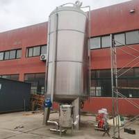 Cuve de fermentation industrielle auto-amorçante pour acétate et acide acétique, destinée aux lignes de production de vinaigre liquide