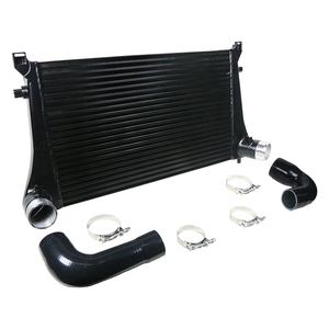 70mm cạnh tranh Thanh tấm <span class=keywords><strong>intercooler</strong></span> cho VW MK7 GTI Golf r VAG 1.8T 2.0T 8V A3 S3 Hệ thống làm mát màu đen cho hiệu suất - Product Image 2