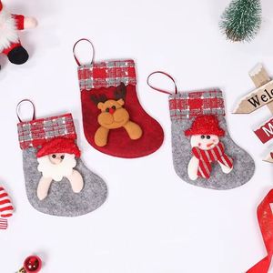 Cotton Christmas <b>Socks</b> with <b>Soft</b> & Eco-Friendly Tree <b>Top</b> Decoration for Children's Gift Pack-Factory Direct Sales - Product Image 1