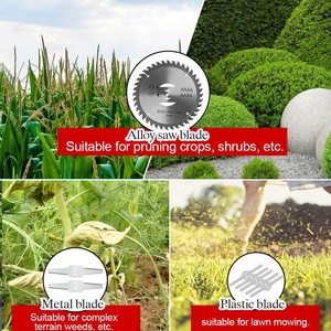 <span class=keywords><strong>Tondeuse</strong></span> à gazon électrique sans fil 20000 tr/min, coupe-herbe réglable, outils de jardinage, <span class=keywords><strong>batterie</strong></span> DIY 7 pouces, 1 an de garantie, 21V 173CC - Product Image 5