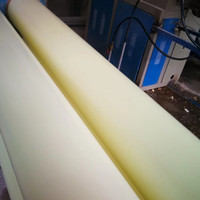 Fabrication de tiges en nylon POM colorées en plastique Barre mc en nylon rouge Tiges en plastique