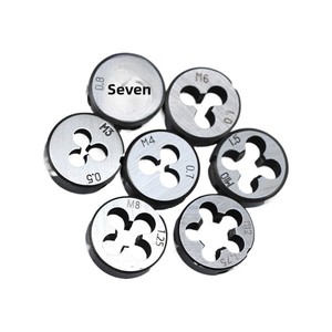 Jeu de 8 pièces de filières et de clés à tarauder, outils de filetage manuels, ensemble combiné, vente en gros - Product Image 5