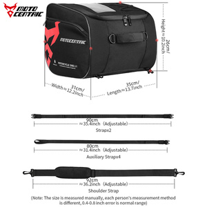 Sac de réservoir de <span class=keywords><strong>moto</strong></span> imperméable de 25 L, sac de tunnel pour scooter, sacoches de selle de tunnel, réfléchissant, motocross, rangement pour siège arrière, sacs de queue de <span class=keywords><strong>moto</strong></span> - Product Image 4