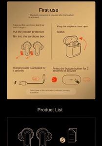 Visible Tour Pro 2 ANC Auriculares inalámbricos Pantalla táctil LCD Auriculares BT impermeables para teléfono Pantalla digital Indicador de batería - Product Image 6