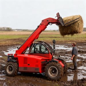 Chariot élévateur chinois 9500mm hauteur de levage chariot élévateur télescopique de 3.5 tonnes avec certifié CE - Product Image 3