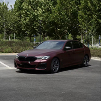 Film de protection de voiture en PET auto-réparateur anti-rayures, rouge romani mat, vinyle durable, changement de couleur de carrosserie complète, rouleaux en gros