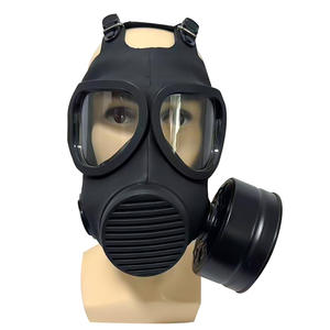 रासायनिक/जैविक/परमाणु विषाक्त पदार्थों और विषाक्त धुएं के खिलाफ पूर्ण-फेस गैस मास्क सुरक्षा - Product Image 2